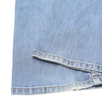 CARHARTT Mens Jeans Blue Relaxed Straight Denim Medium W38 L32 Zip Closure