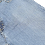 CARHARTT Mens Jeans Blue Relaxed Straight Denim Medium W38 L32 Zip Closure