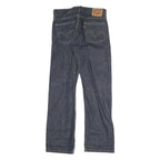 LEVI'S 505 Mens Jeans Blue Regular Straight Denim Raw W27 L27 Classic Fit Zip