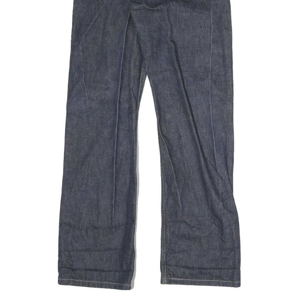 LEVI'S 505 Mens Jeans Blue Regular Straight Denim Raw W27 L27 Classic Fit Zip