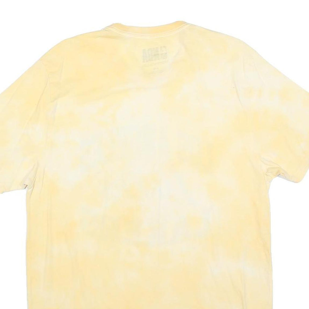 NBA Mens Yellow Los Angeles Lakers Graphic T-Shirt L Short Sleeve Crew Neck