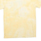 NBA Mens Yellow Los Angeles Lakers Graphic T-Shirt L Short Sleeve Crew Neck