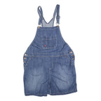 DICKIES Womens Blue Denim Cotton Blend Relaxed Dungarees XL W42 L6 Casual