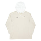 Womens Beige Hoodie L
