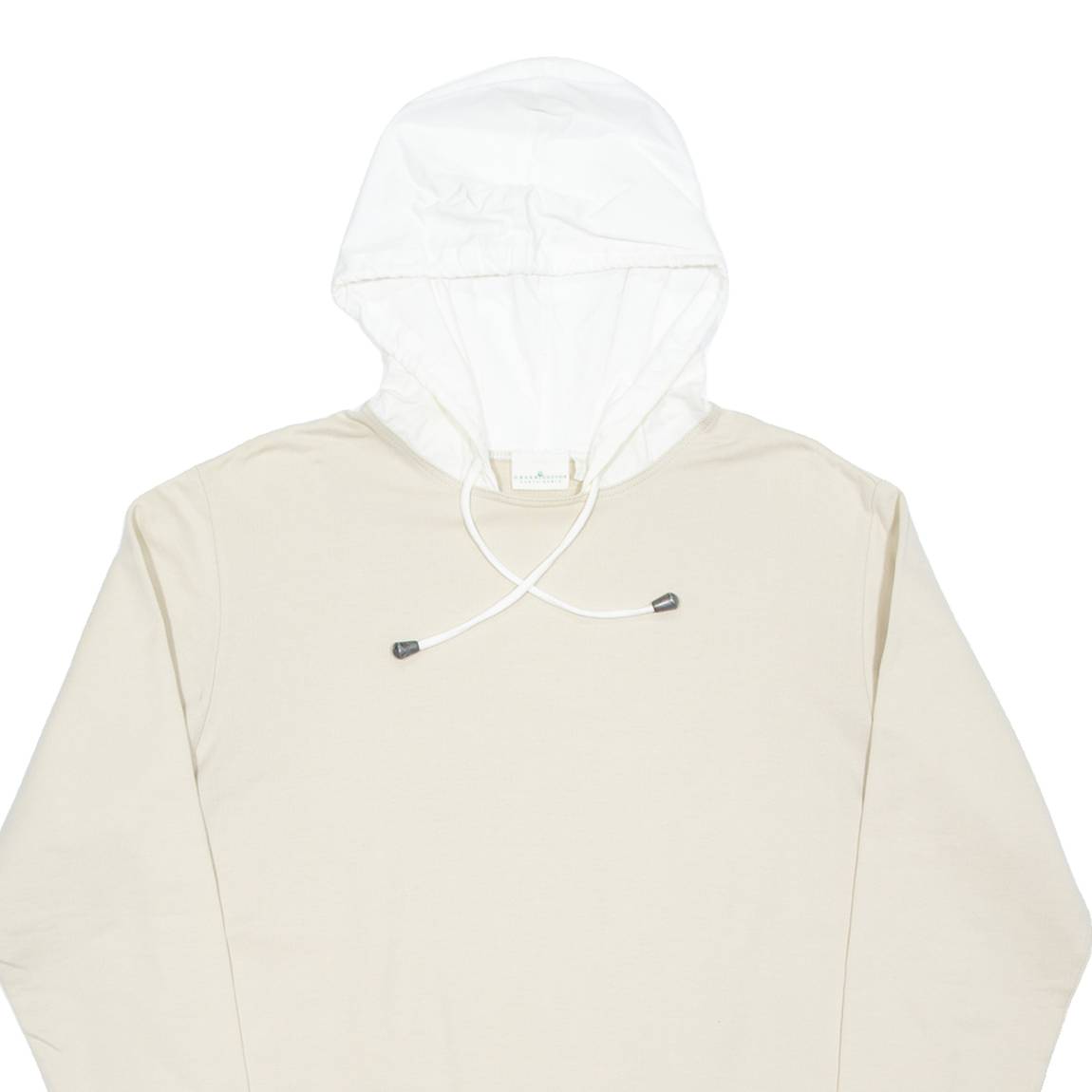 Womens Beige Hoodie L