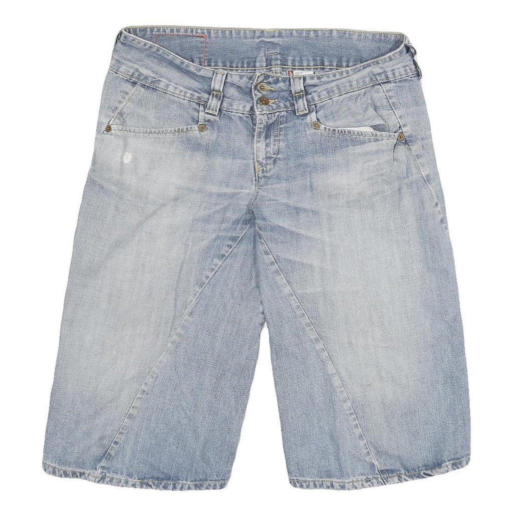 LEVI'S Mens Shorts Blue Denim Casual M W32 Classic Cotton Blend Comfortable