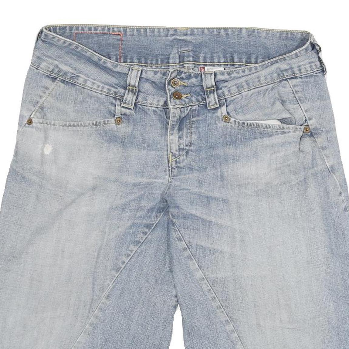 LEVI'S Mens Shorts Blue Denim Casual M W32 Classic Cotton Blend Comfortable