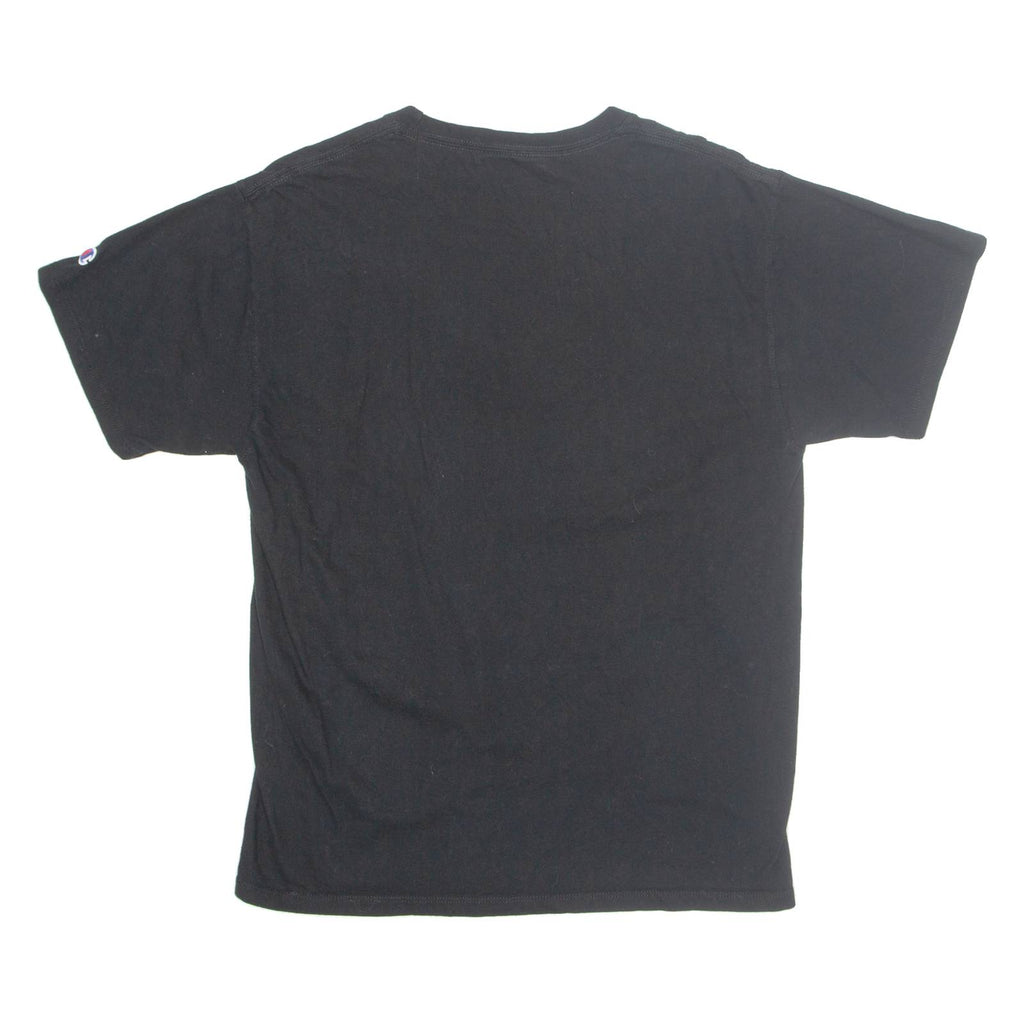 CHAMPION Mens T-Shirt Black M