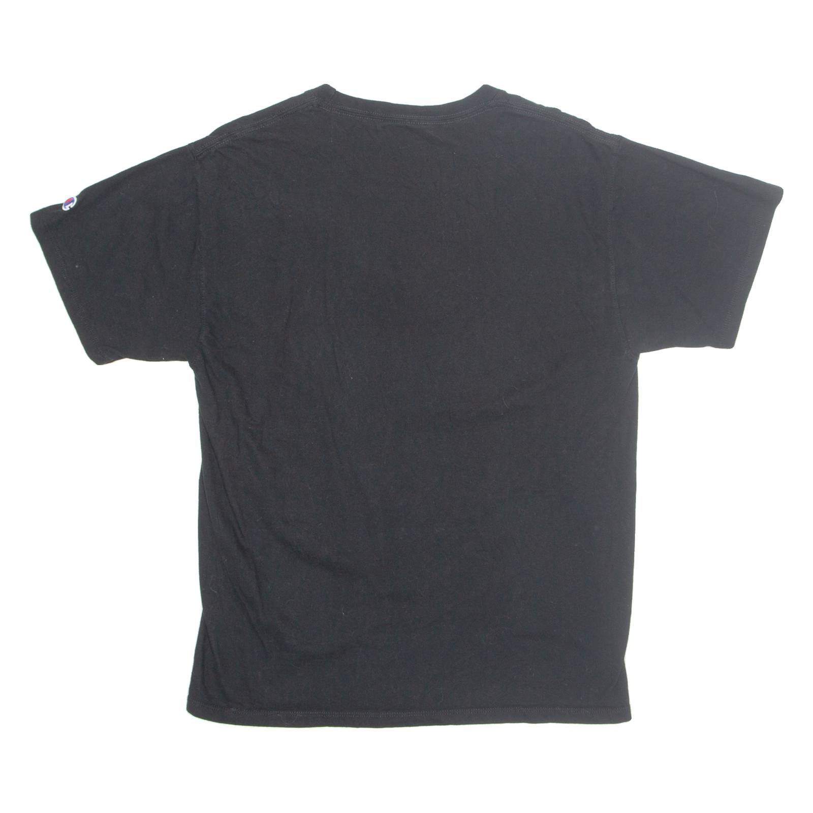 CHAMPION Mens T-Shirt Black M