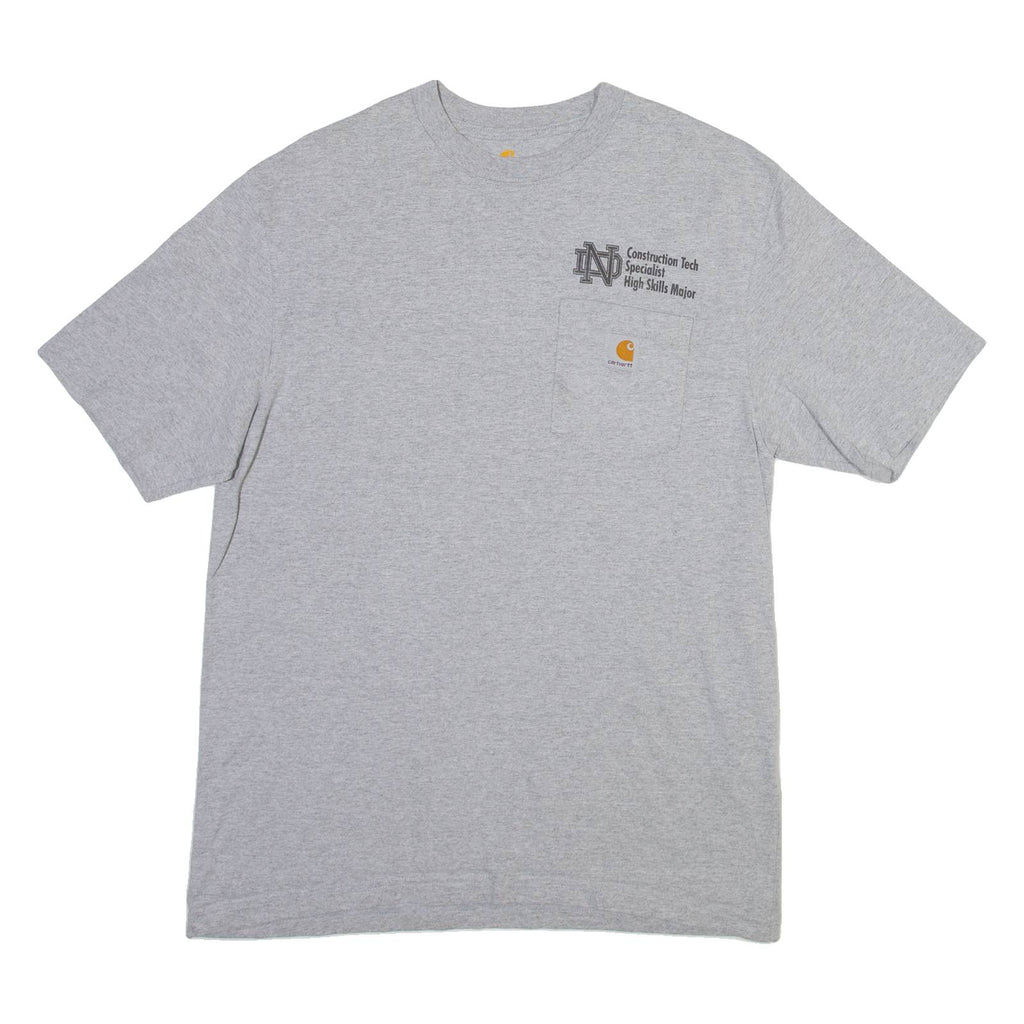 CARHARTT Mens T-Shirt Grey M