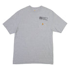 CARHARTT Mens T-Shirt Grey M