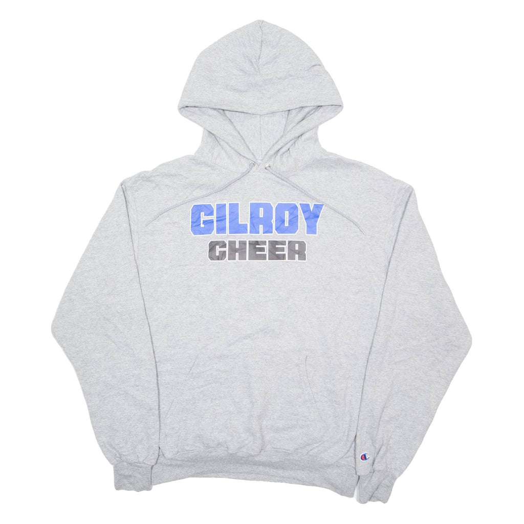 CHAMPION Gilroy Cheer Womens Grey Hoodie USA M