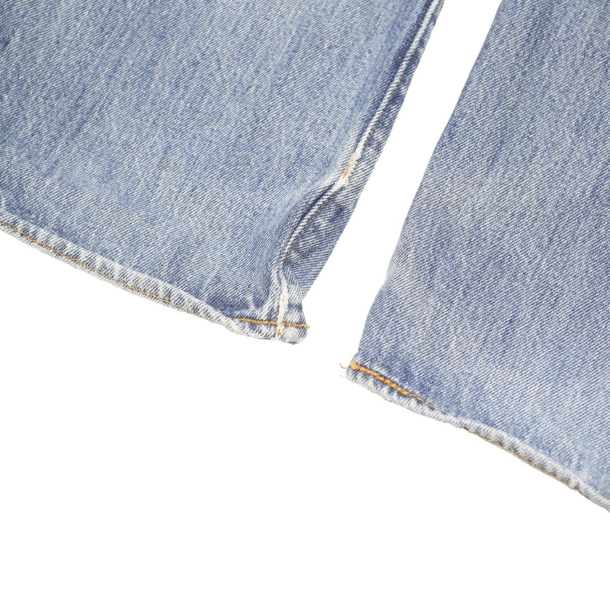 LEVI'S Mens Jeans Blue Regular Straight Denim Medium W34 L32 Button Cotton Blend