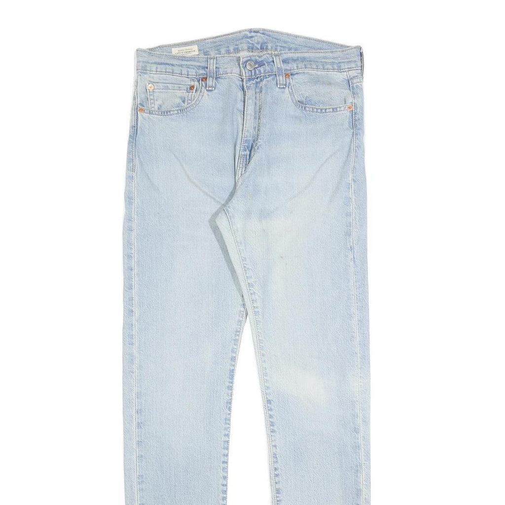 LEVI'S 510 Big E Mens Jeans Blue Slim Skinny Denim Light W31 L34 Vintage