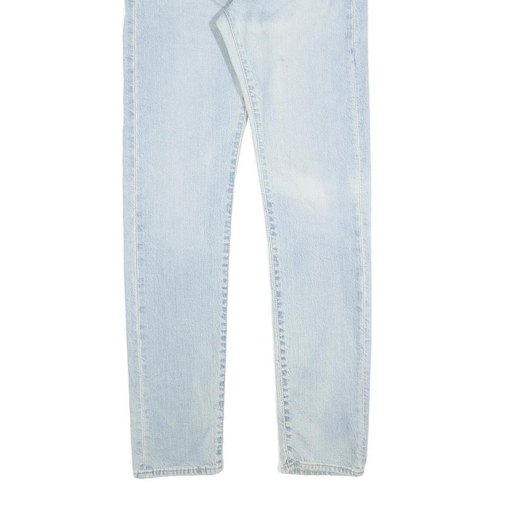 LEVI'S 510 Big E Mens Jeans Blue Slim Skinny Denim Light W31 L34 Vintage