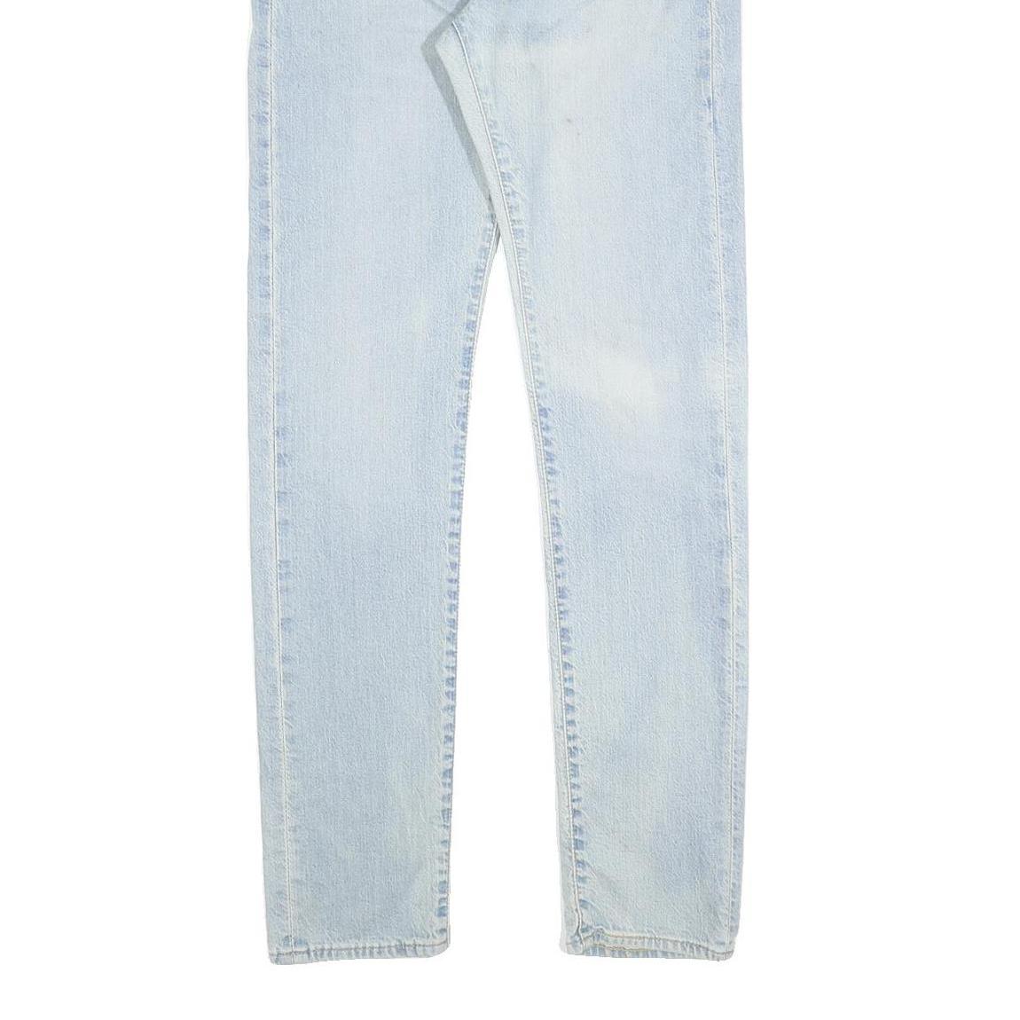 LEVI'S 510 Big E Mens Jeans Blue Slim Skinny Denim Light W31 L34 Vintage