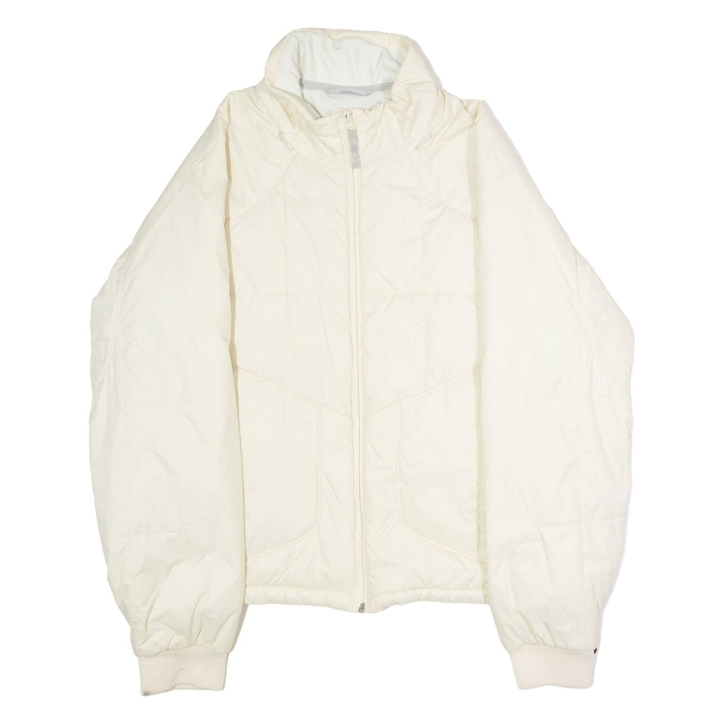 COLUMBIA Womens Quilted Jacket Cream Nylon XL