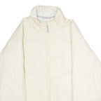 COLUMBIA Womens Quilted Jacket Cream Nylon XL