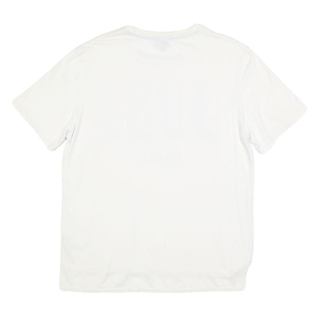 JUST CAVALLI Mens White Graphic Logo Short Sleeve Crew Neck T-Shirt M