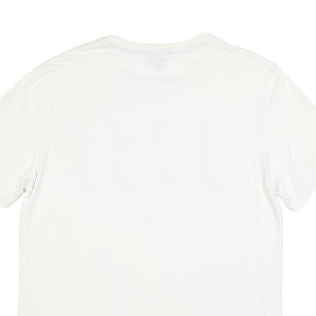 JUST CAVALLI Mens White Graphic Logo Short Sleeve Crew Neck T-Shirt M