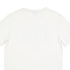 JUST CAVALLI Mens White Graphic Logo Short Sleeve Crew Neck T-Shirt M