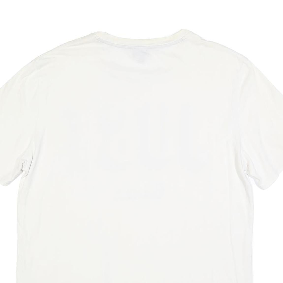 JUST CAVALLI Mens White Graphic Logo Short Sleeve Crew Neck T-Shirt M