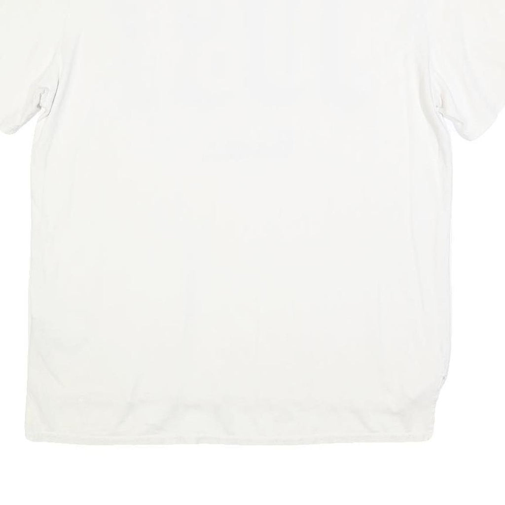 JUST CAVALLI Mens White Graphic Logo Short Sleeve Crew Neck T-Shirt M