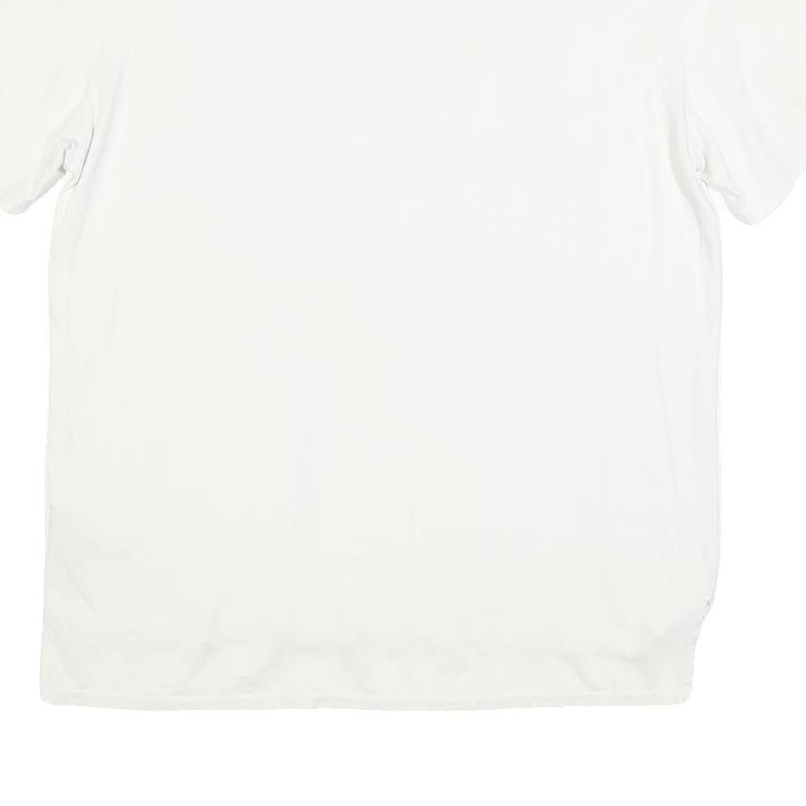 JUST CAVALLI Mens White Graphic Logo Short Sleeve Crew Neck T-Shirt M