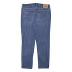 LEVI'S Womens Slim Blue Denim Light W31 L26 Distressed Cotton Blend Zip Jeans