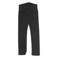 LEVI'S Mens Black Slim Slim Straight Denim Jeans W28 L29 Classic Cotton Blend