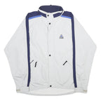 ODLO Mens White & Navy Sports Zip Polyester XL Jacket Outdoor Activewear