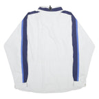 ODLO Mens White & Navy Sports Zip Polyester XL Jacket Outdoor Activewear