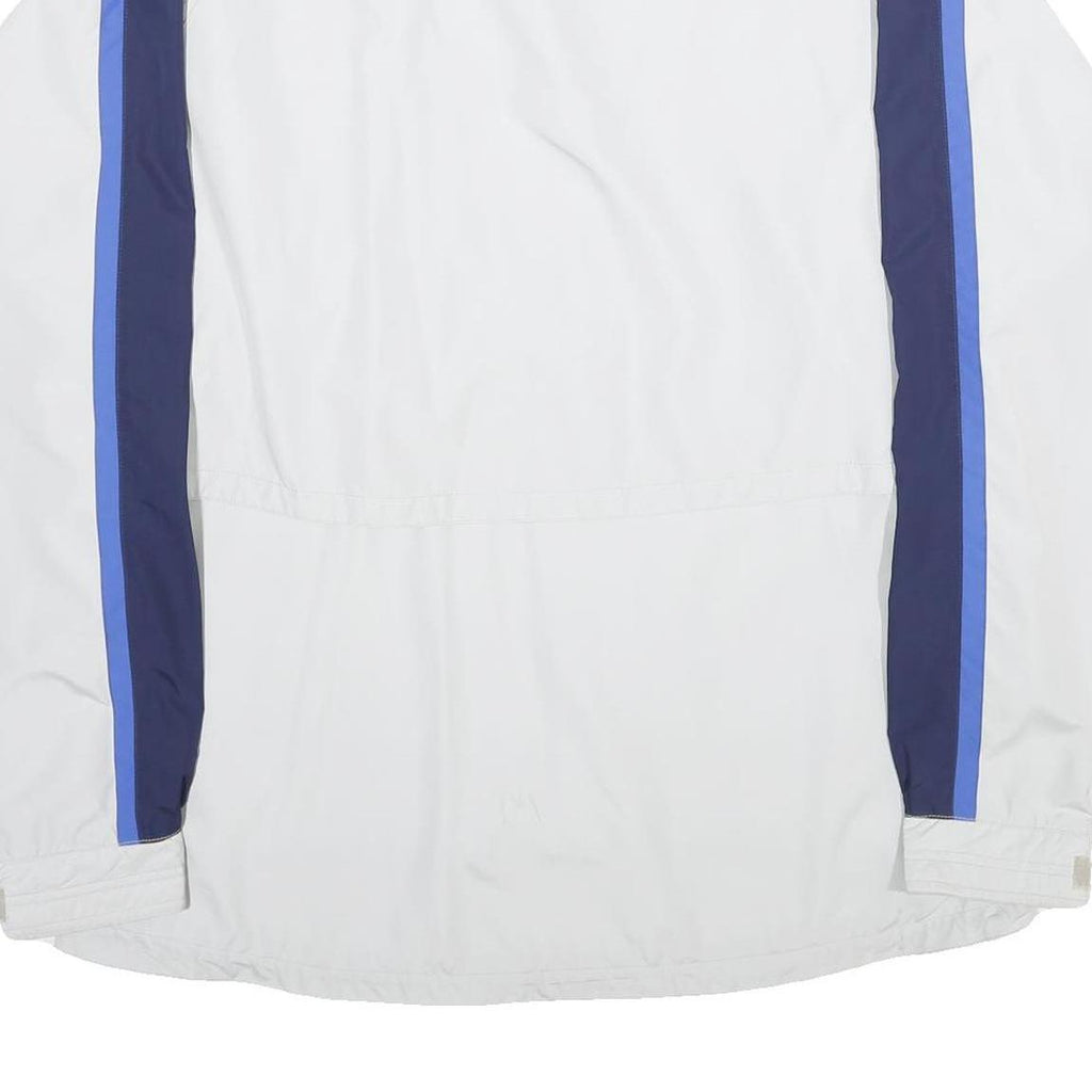 ODLO Mens White & Navy Sports Zip Polyester XL Jacket Outdoor Activewear