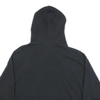 NIKE Womens Black Hoodie XL Cotton Blend Pullover Cropped Style