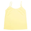 HEATHER VALLEY Womens Camisole Top Yellow M