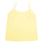 HEATHER VALLEY Womens Camisole Top Yellow M