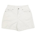 RIDERS Womens White Casual Shorts M W32 Cotton Blend Comfort Fit
