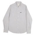LEE Regular Fit Mens Plain Shirt Grey Long Sleeve L