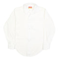 BAYMART Mens White Plain Shirt M Casual Button Down Cotton Blend Classic