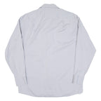 CALVIN KLEIN Mens Plain Shirt Grey Long Sleeve L