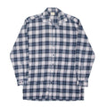 EXPLORER Mens Shirt Blue Check Long Sleeve M