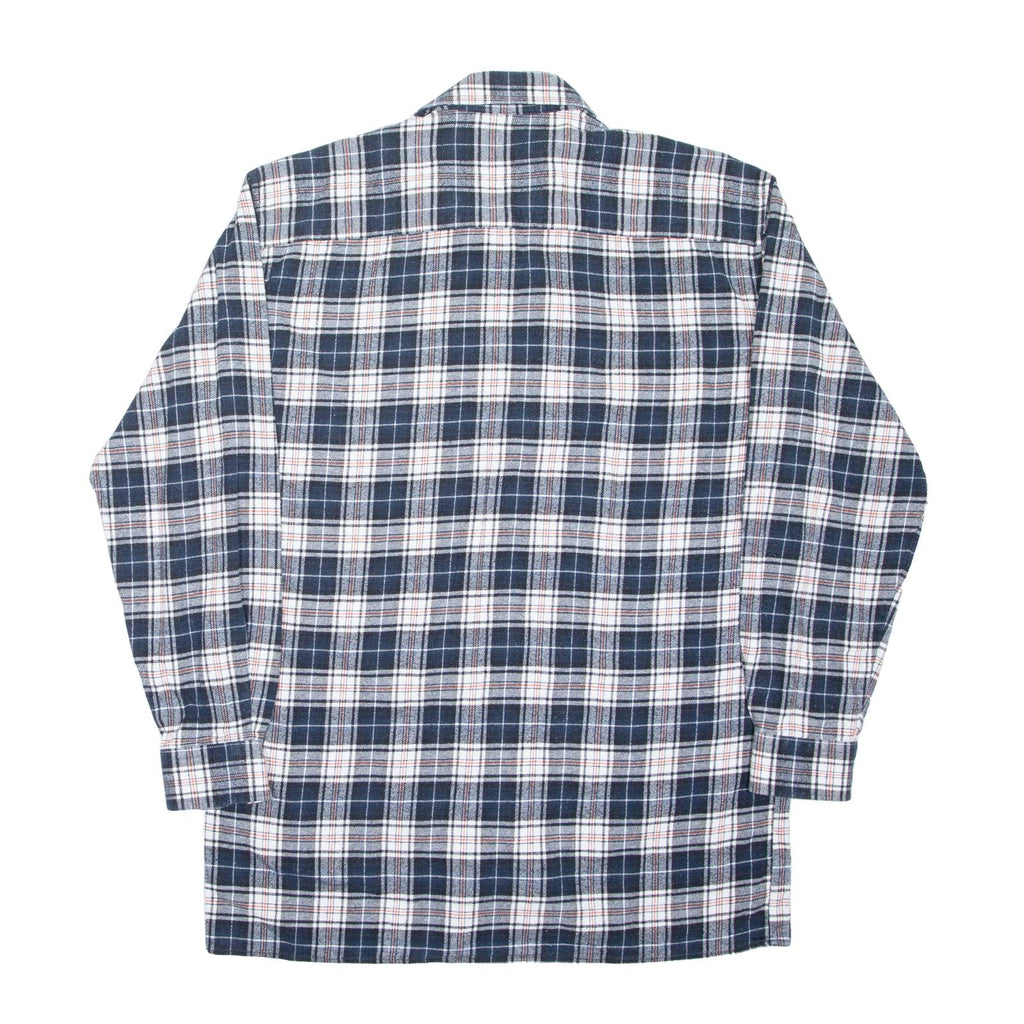 EXPLORER Mens Shirt Blue Check Long Sleeve M