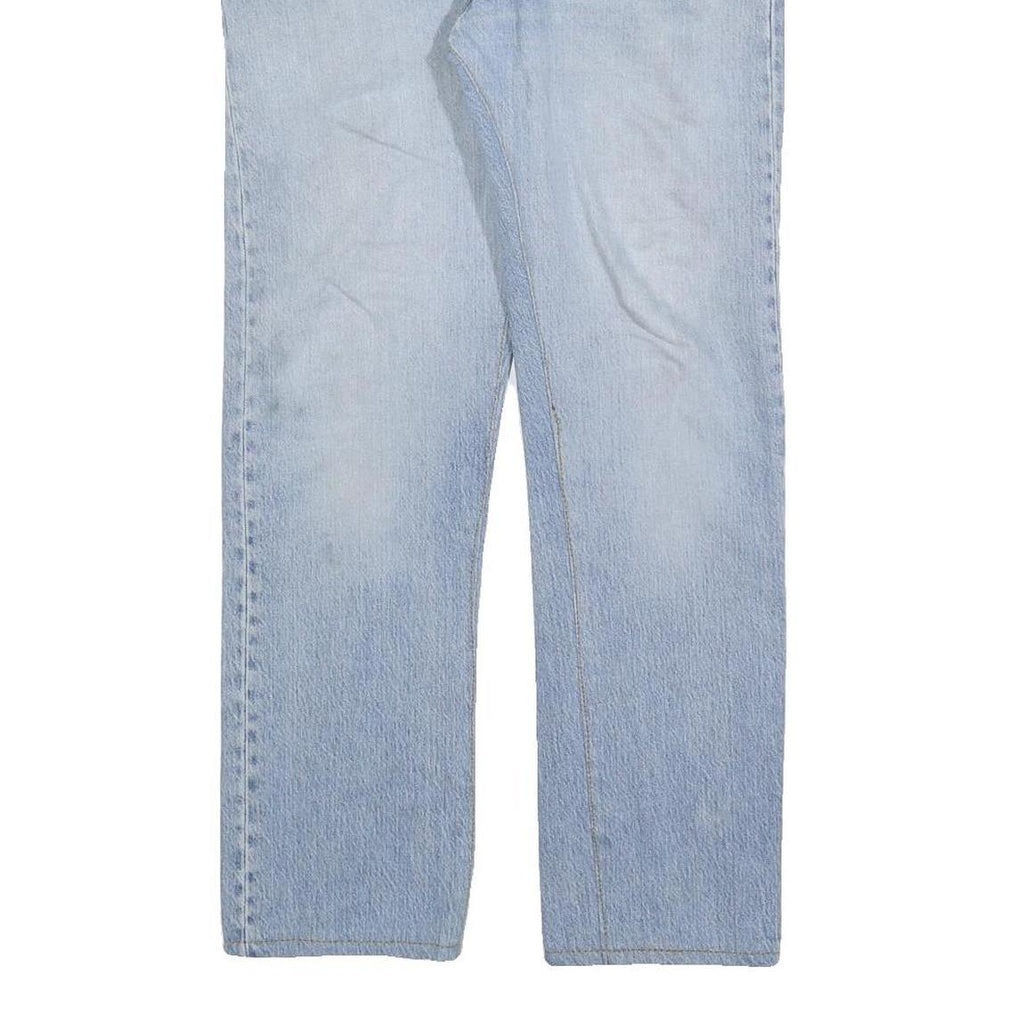 LEVI'S 501 Big E Mens Jeans Blue Regular Straight Denim Light W32 L27 Classic