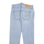 LEVI'S 501 Big E Mens Jeans Blue Regular Straight Denim Light W32 L27 Classic