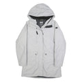 HELLY HANSEN Womens Grey Outdoor Jacket S Polyamide Blend Plain Hooded Zip