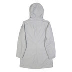 HELLY HANSEN Womens Grey Outdoor Jacket S Polyamide Blend Plain Hooded Zip