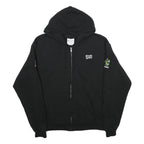 CHAMPION Mens Black Simple Green Renegades Full Zip Hoodie L
