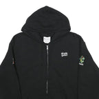 CHAMPION Mens Black Simple Green Renegades Full Zip Hoodie L