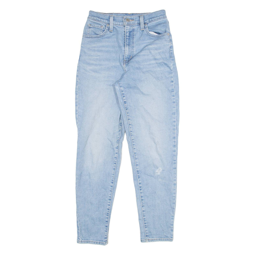 LEVI'S Womens Jeans Blue Regular Mom W26 L27