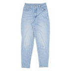 LEVI'S Womens Jeans Blue Regular Mom W26 L27
